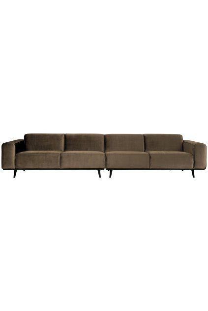 378656 12 01 VS BP Statement xl 4 zits bank 360 cm velvet taupe EA