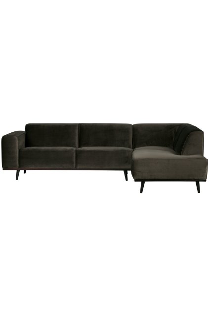 378655 156 01 VS BP Statement hoekbank rechts velvet warm groen EA