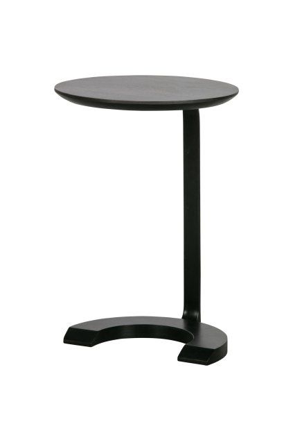 377224 Z 02 VS WE Floor bijzettafel hout metaal zwart EA