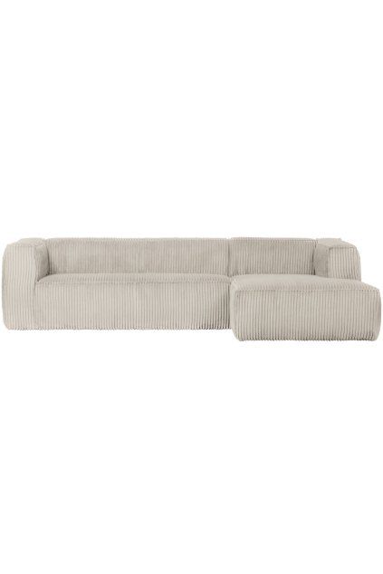 375694 RN 01 VS WE Bean hoekbank rechts grove ribstof naturel EA