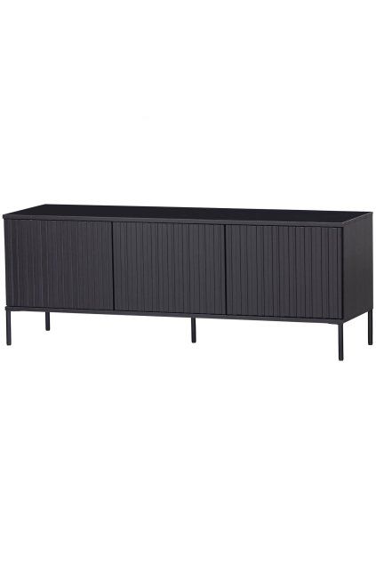 373473 Z 02 VS WE New Gravure tv meubel 150cm grenen zwart EA