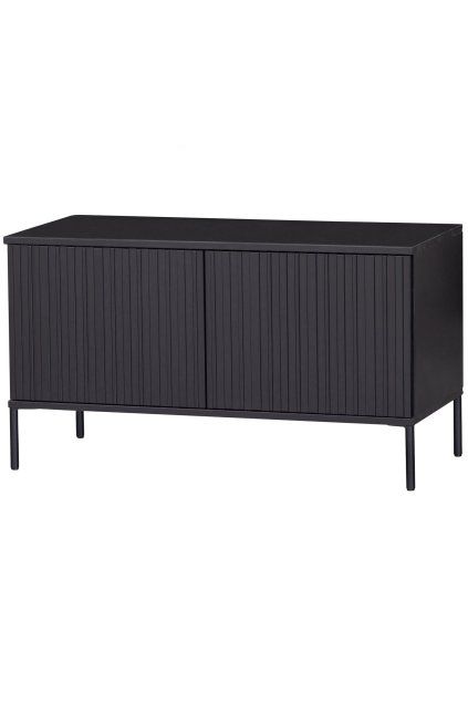 373472 Z 02 VS WE New Gravure tv meubel 100cm grenen zwart EA