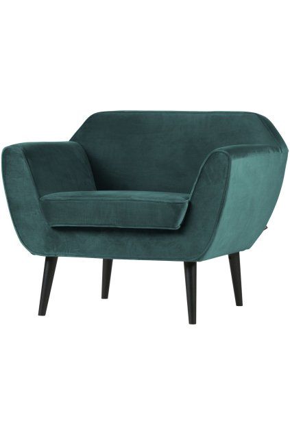 340454 198 02 VS Rocco fauteuil velvet groenblauw FA