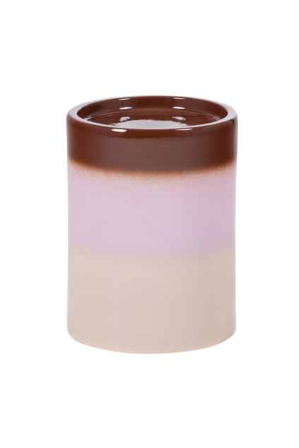 377794 P 01 VS ES Ollo decoratieve bijzettafel O35x44 cm keramiek rozebruin F1