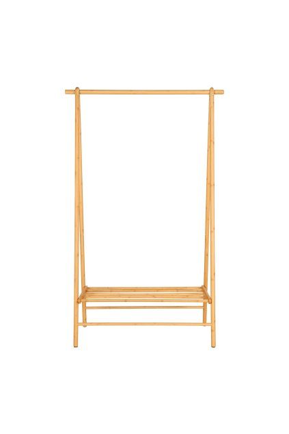 Vešiak na oblečenie Manaus - Vešiak na oblečenie, bambus, prírodný 104x46x164 cm