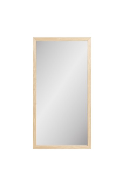 Scottsdale Wall Mirror - Nástenné zrkadlo, drevený rám, prírodná farba 45x75 cm