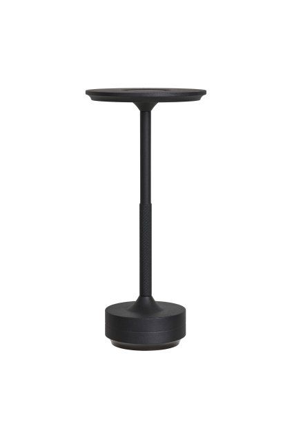 Lyneham Table Lamp - Stolná lampa, dobíjacia, kov, čierna