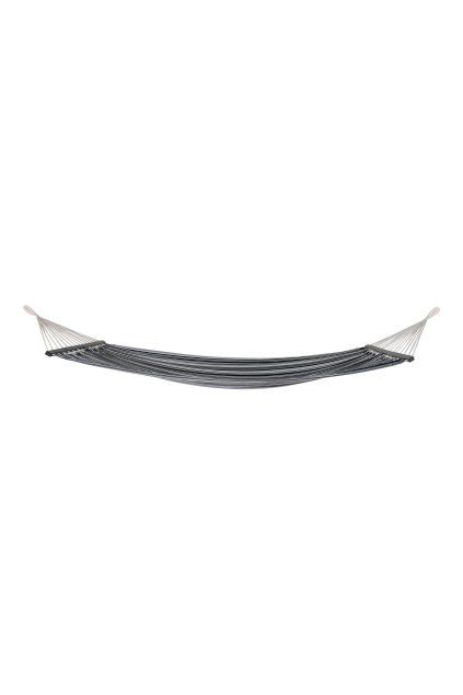 Lamia Hammock - Hojdacia sieť, polyester/bavlna, smrekovec, čierna/sivá/biela