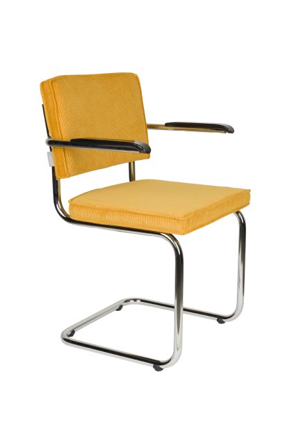 Kreslo Ridge Rib Yellow 24a