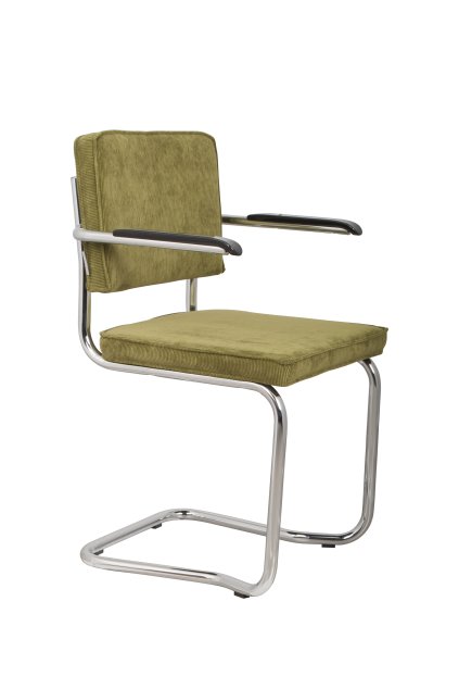 Kreslo Ridge Kink Rib Green 25a