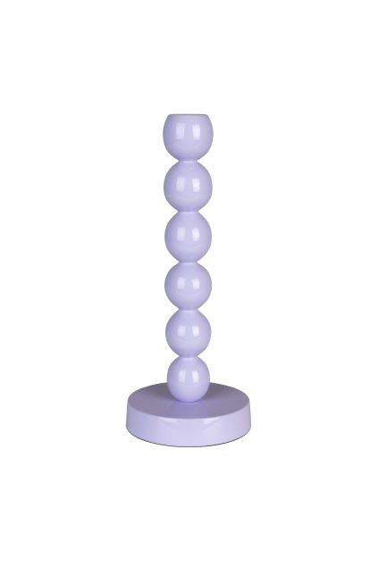 Sviečkový držiak Bubliny One Shiny Lilac