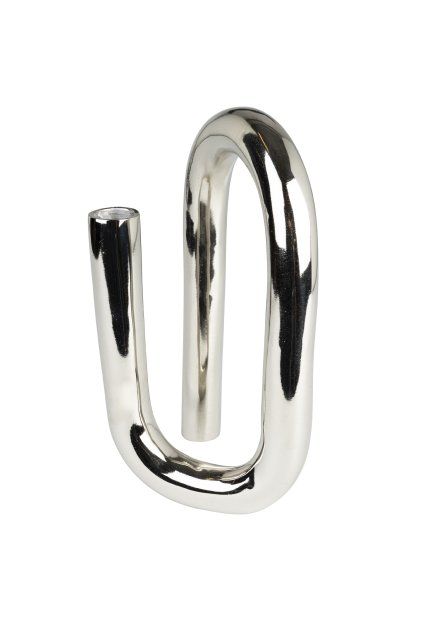 Sviečka Tubo L Shiny Silver