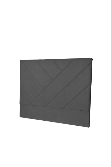 ČELO POSTELE LLEVANT 180 ČALÚNENÉ V TMAVOSIVEJ FARBE