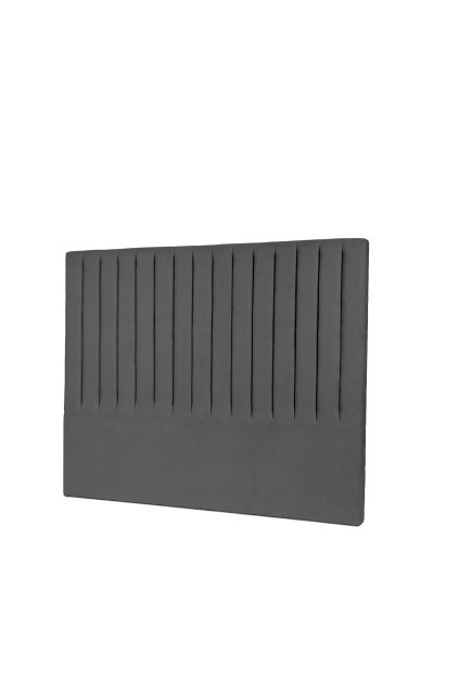 ČELO POSTELE CALIMA 180 ČALÚNENÉ V TMAVOSIVEJ FARBE