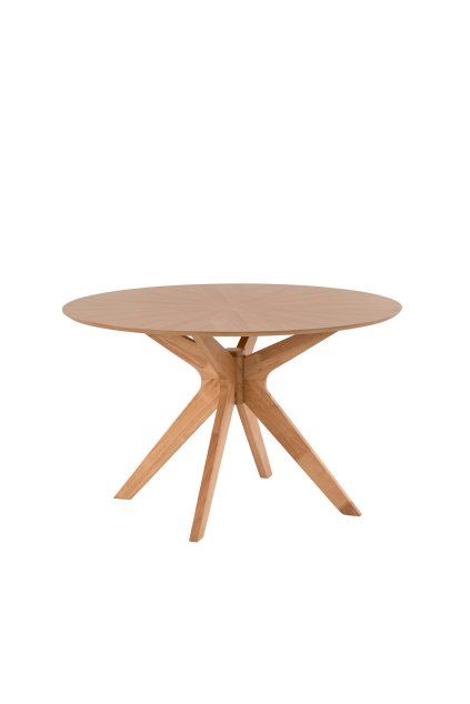 SOFIJA OAK ROUND stôl: svetlý dub 120 cm