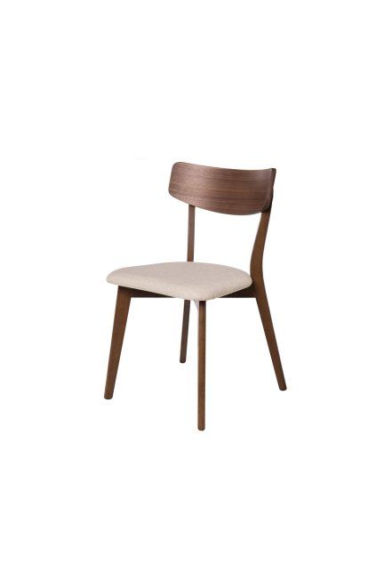 KEIRA WALNUT stolička: Béžová