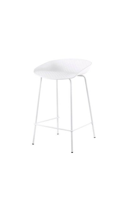 NETTASO pultová stolička 65 cm: Biela