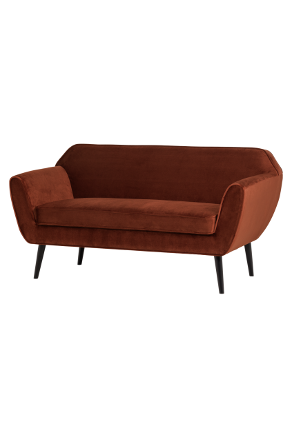 377863 126 02 VS Rocco bank 150cm velvet roestbruin FA