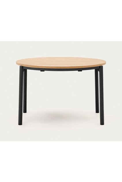 montuiri black 120 roztahovaci jedalensky okruhly stol
