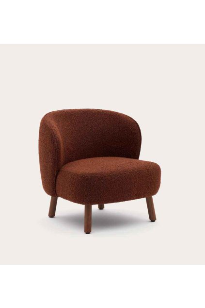 ulit boucle walnut kreslo