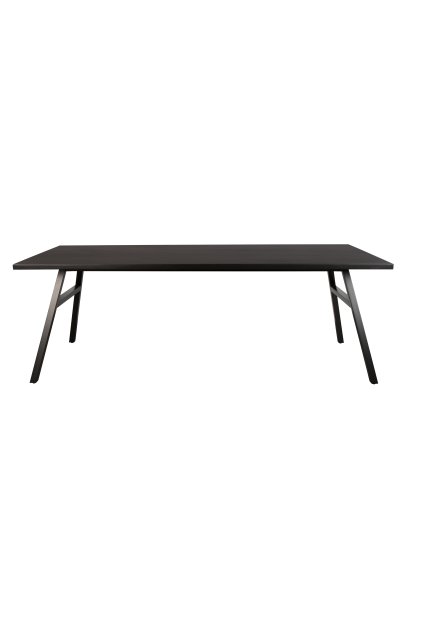 ZUIVER SETH BLACK stôl: 220x90x75