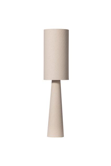 801396 N 01 VS BP Loft vloerlamp metaal boucle naturel 130xO30cm