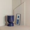 374010 B 01 SF ES Hekla bijzettafel metaal donkerblauw vierkant