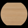 377957 TP 04 VS Tablo bistro tafel tussenstuk DL 80x74cm transparant C1