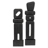 377943 Z 01 VS Elon sculptuur ornament hout zwart set van 2 F1