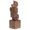377942 B 04 VS Draxa sculptuur ornament hout bruin F2