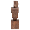 377942 B 03 VS Draxa sculptuur ornament hout bruin L1
