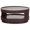 377934 B 02 VS Sero salontafel metaal glas bruin FA