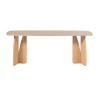 377929 N 01 VS FQ Veere Oakline curve eettafel 200x100cm naturel