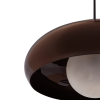 377889 B 02 VS Tivo hanglamp rond metaal hoogglans bruin C1