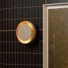 377888 Z 01 SF Gloomy wandlamp rond metaal zand vierkant