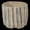 377849 Z 01 VS Karo decoratie pot papier mache zand F1
