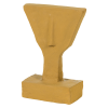 377845 H 02 VS ES Olen ornament papier mache honinggeel FA