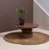 377819 B 377811 B 377797 B 01 SF Auren salontafel hoogglans bruin Drava Orvi vierkant