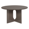 378126 M 01 VS Marvo eettafel 130cm mdf mokkabruin F1