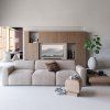 378134 N 378055 L 02 SF Umina 3 zits bank slub chenille naturel Rimea bijzettafel Build bruin Rela Evo Cira Isan vierkant