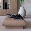 378056 L 377801 Z 01 SF WP Rimea salontafel mangohout lichtbruin Evo decoratieschaal Build bruin vierkant