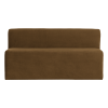 378032 VH 01 VS WP Mojo Base eetbank 164cm rugleuning velvet honinggeel F1
