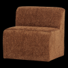 378033 WR 02 VS WP Mojo base eetbank 84cm rugleuning wollig roestbruin FA