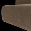 378032 VT 05 VS WP Mojo Base eetbank 164cm rugleuning velvet taupe C1