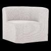 378034 CM 02 VS WP Mojo base eetbank hoek met rugleuning boucle ecru melange FA