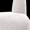 378035 CM 06 VS WP Mojo base eetbank hoek rond rugleuning boucle ecru melange C1