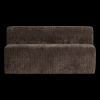 378032 B 01 VS WP Mojo Base eetbank 164cm rugleuning ribstof bruin F1