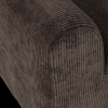 378032 B 05 VS WP Mojo Base eetbank 164cm rugleuning ribstof bruin C2