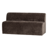 378032 B 02 VS WP Mojo Base eetbank 164cm rugleuning ribstof bruin FA