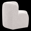 378036 CM 04 VS WP Mojo base eetbank halfronde hoek rug boucle ecru melange R1